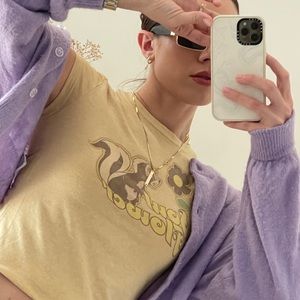 Sour flower Disney tee.